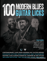 GuitarVivo 100 Modern Blues Guitar licks by JTC