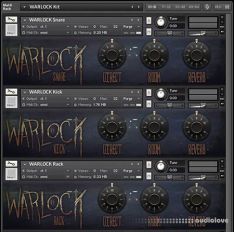 Cory Brunnemann Warlock Drum Kit