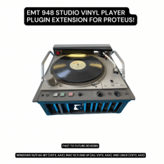 PastToFutureReverbs EMT 948 Vinyl Player Plugin Extension for PROTEUS