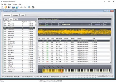 John Melas Motif Waveform Editor 2