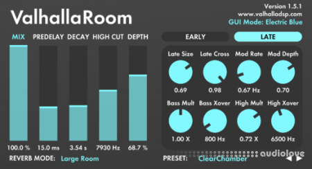 Valhalla DSP ValhallaRoom