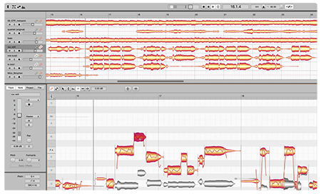 Melodyne 4 GUI