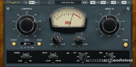 Klanghelm MJUC variable-tube compressor