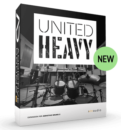 XLN Audio Addictive Drums 2 ADpak United Heavy