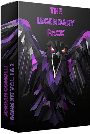 Jordan Comolli Presents THE LEGENDARY PACK (Drum Kit Vol.1 and 2)