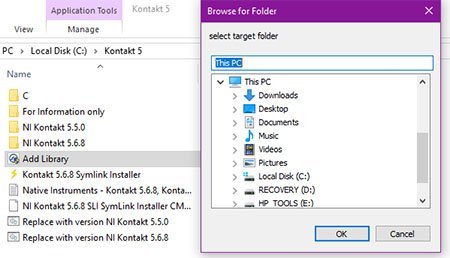 SYMLiNK FIXED Add Library Problem Picture 3