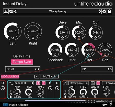 Unfiltered Audio Instant Delay