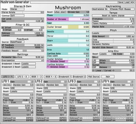 Soundemote Mushroom Generator