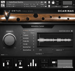 Impact Soundworks Ventus Ethnic Winds Ocarinas