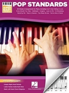 Hal Leonard Pop Standards Super Easy Songbook