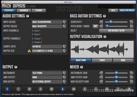 Jam Origin MIDI Bass