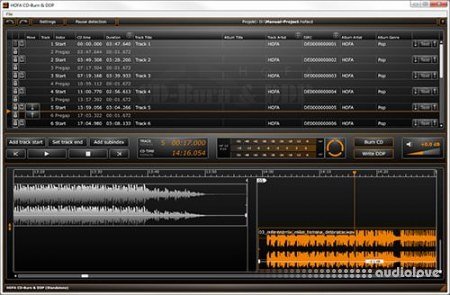 HOFA-Plugins HOFA CD-Burn DDP Master