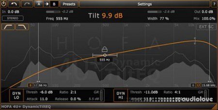 HOFA-Plugins HOFA 4U Plus DynamicTiltEQ