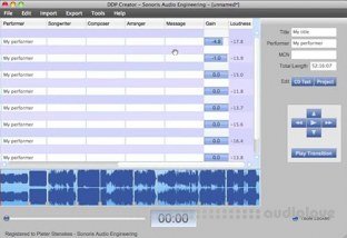 Sonoris DDP Creator 4 Pro