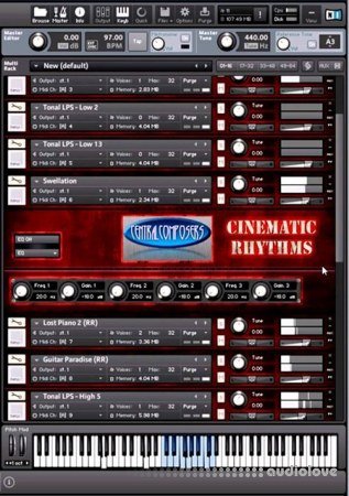 CentralComposers Cinematic Rhythms