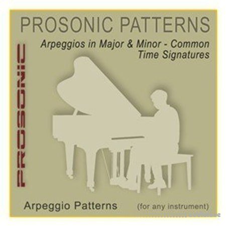 Prosonic Studios Midi Arpegio Series Major and Minor Arpeggio 1-18