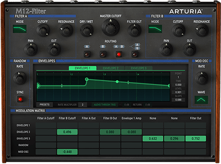 Arturia M12-Filter