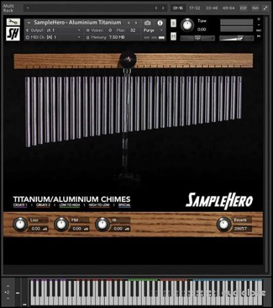 SampleHero Titanium Chimes