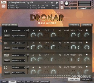 Gothic Instruments DRONAR Brass Module