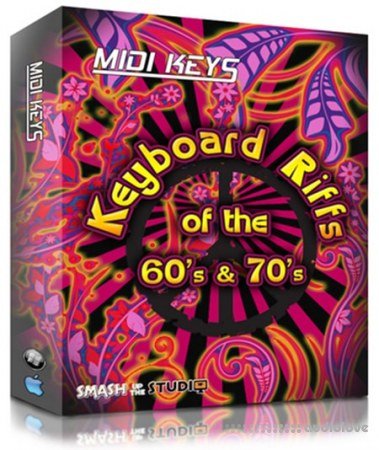 Smash up The studio Midi Keys Keyboard Riffs Of The 60s and 70s V1