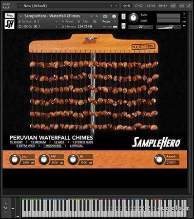 SampleHero Peruvian Waterfall Shell Chimes