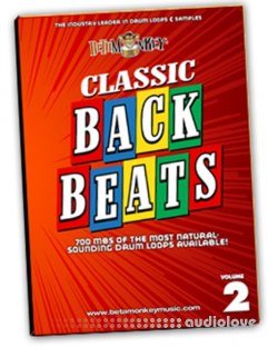 Beta Monkey Drum Loops Classic Backbeats II Vintage Rock Drum