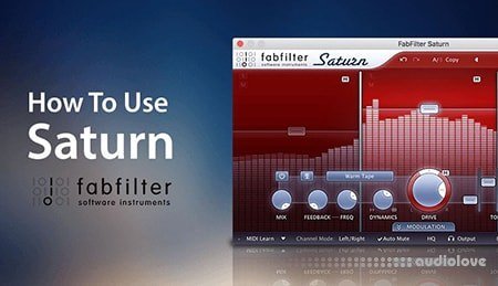 Sonic Academy How To Use FabFilter Saturn with Rory Webb