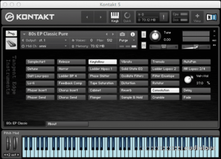 Tangent Edge Instruments 80s EP Classic Pro