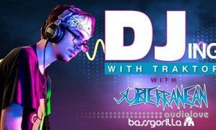 BassGorilla DJing with Traktor with Subterranean