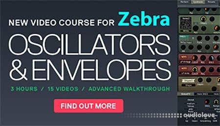 ADSR Sounds ZEBRA Oscillators and Envelopes Masterclass