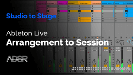 ADSR Sounds Ableton Live Arrangement to Session