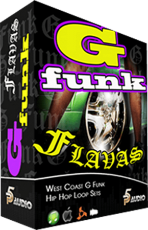 P5 Audio G Funk Flavas Hip Hop Loop Sets