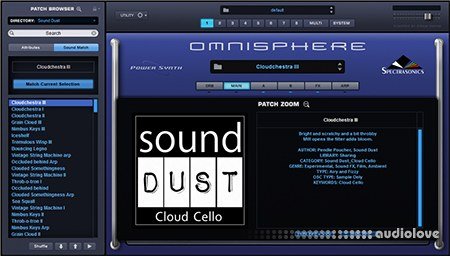 sound DUST Cloud Cello Omni 2 Edition