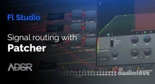 ADSR Sounds Signal Routing With Patcher Multiband Compression, EQ, Reverb and Stereo Separation