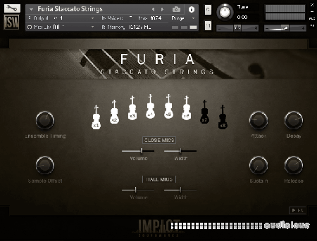 Impact Soundworks Furia Staccato Strings