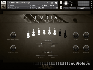 Impact Soundworks Furia Staccato Strings