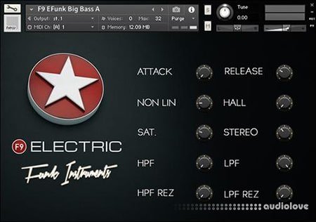 F9 Audio Electric Funk Instruments