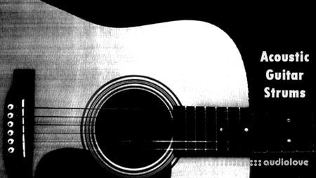 Dynamic Sound Sampling Acoustic Guitar Strumming