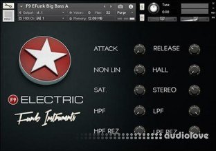 F9 Audio Electric Funk Instruments