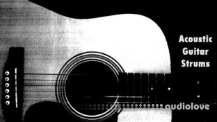 Dynamic Sound Sampling Acoustic Guitar Strumming