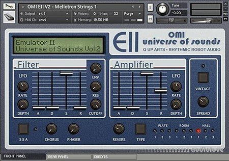 Rhythmic Robot Audio Emulator II OMI Universe of Sounds Vol.2