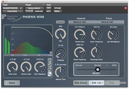 Exponential Audio PhoenixVerb Stereo Reverb