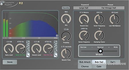 Exponential Audio R2 Stereo Reverb