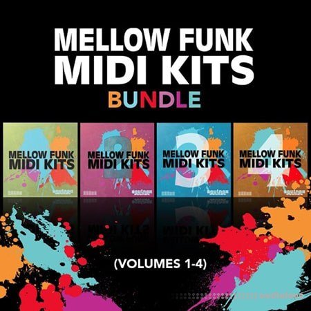 Equinox Sounds Mellow Funk MIDI Kits Bundle Vol.1-4