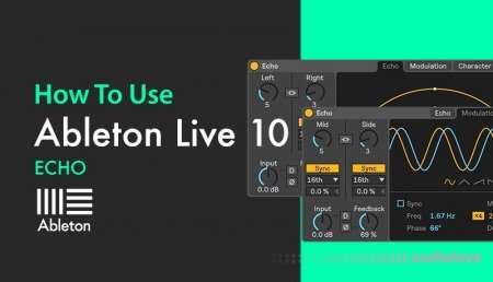 Sonic Academy How To Use Ableton Live 10 Echo with Bluffmunkey