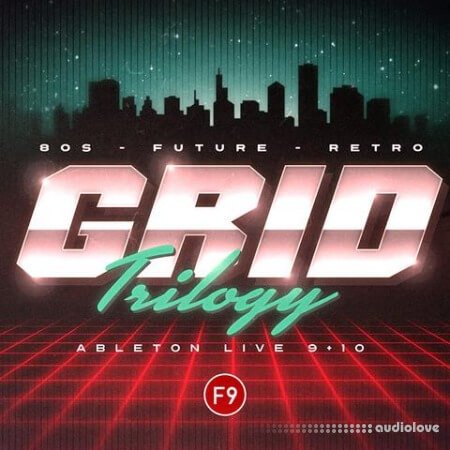 F9 Audio Grid Trilogy 80s Future Retro