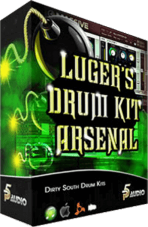 P5 Audio Lugers Dirty South Drum Kit Arsenal