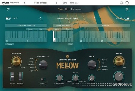 UJAM Virtual Bassist MELLOW