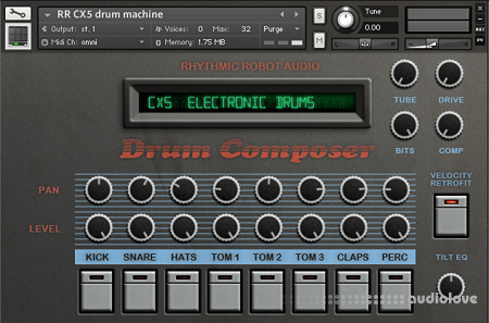 Rhythmic Robot Audio CX5 Drum Machine