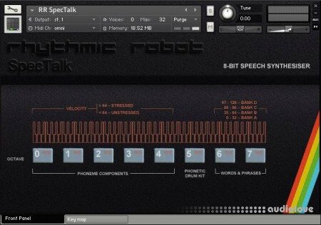 Rhythmic Robot Audio Spectalk